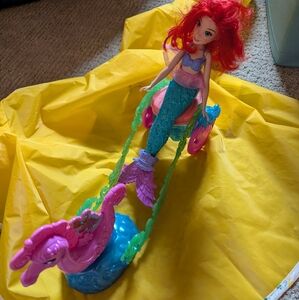 Disney Princess Under The Sea Carriage Fashion Doll 